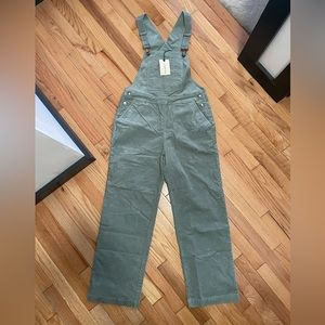 United By Blue Organic Corduroy Overall in
Juniper Small NWT
